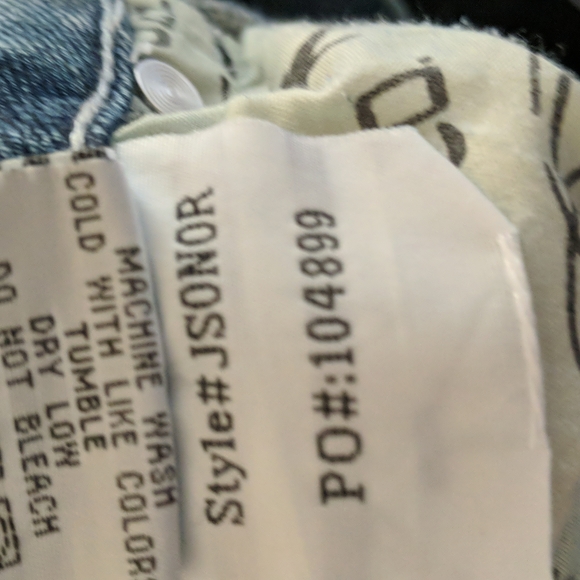 COWGIRL TUFF Sonora bootcut blingy Aztec embroidered blue jeans JS0N0R sz 24x33L - Picture 14 of 15